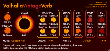 valhalla Vintage verb